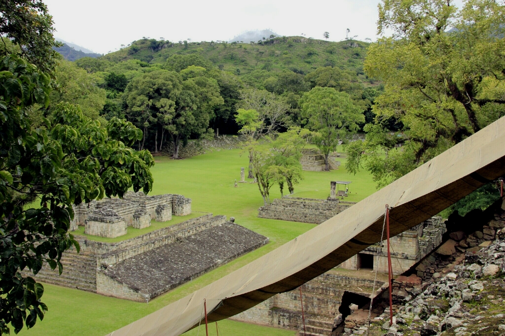 Maya ball-game court