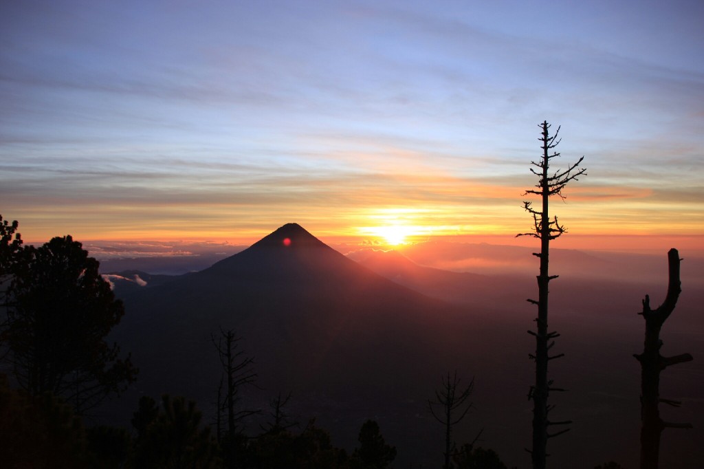 Agua at sunrise