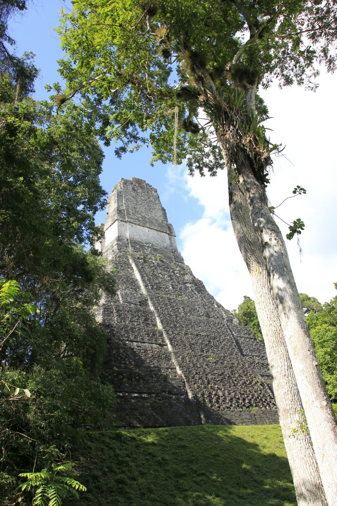 Backside of the Jaguar temple