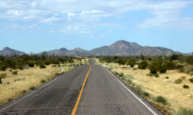 The trans-peninsular highway