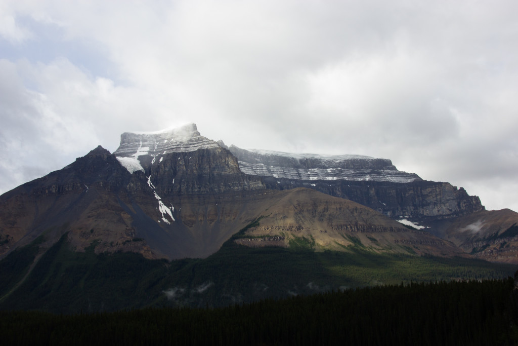 A view of the Canadian Rocky Mountains